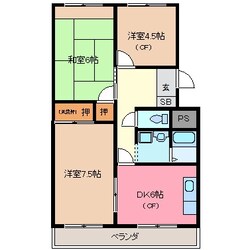 メゾン江ケ室の物件間取画像